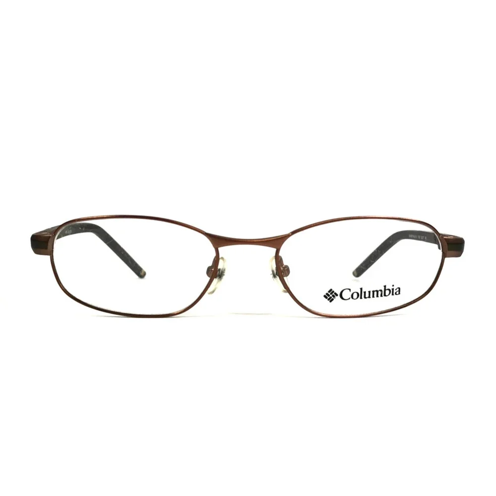 Columbia Eyeglasses Frames SILVER FALLS 101 C02 Shiny Brown Mossy Bank 52-17-140